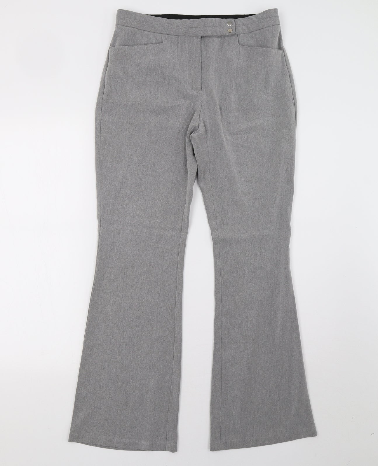 Marks and Spencer Womens Grey   Trousers  Size 12 L30 in