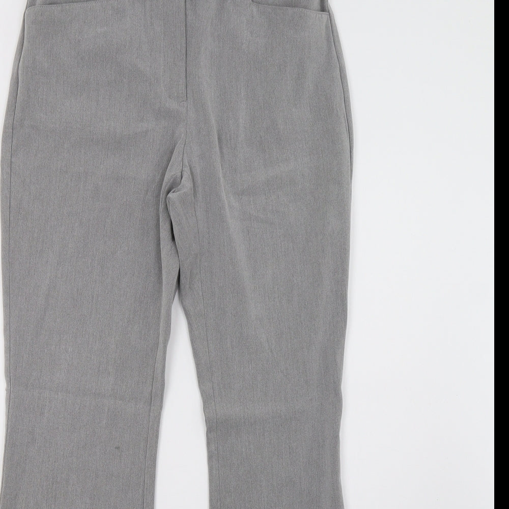 Marks and Spencer Womens Grey   Trousers  Size 12 L30 in