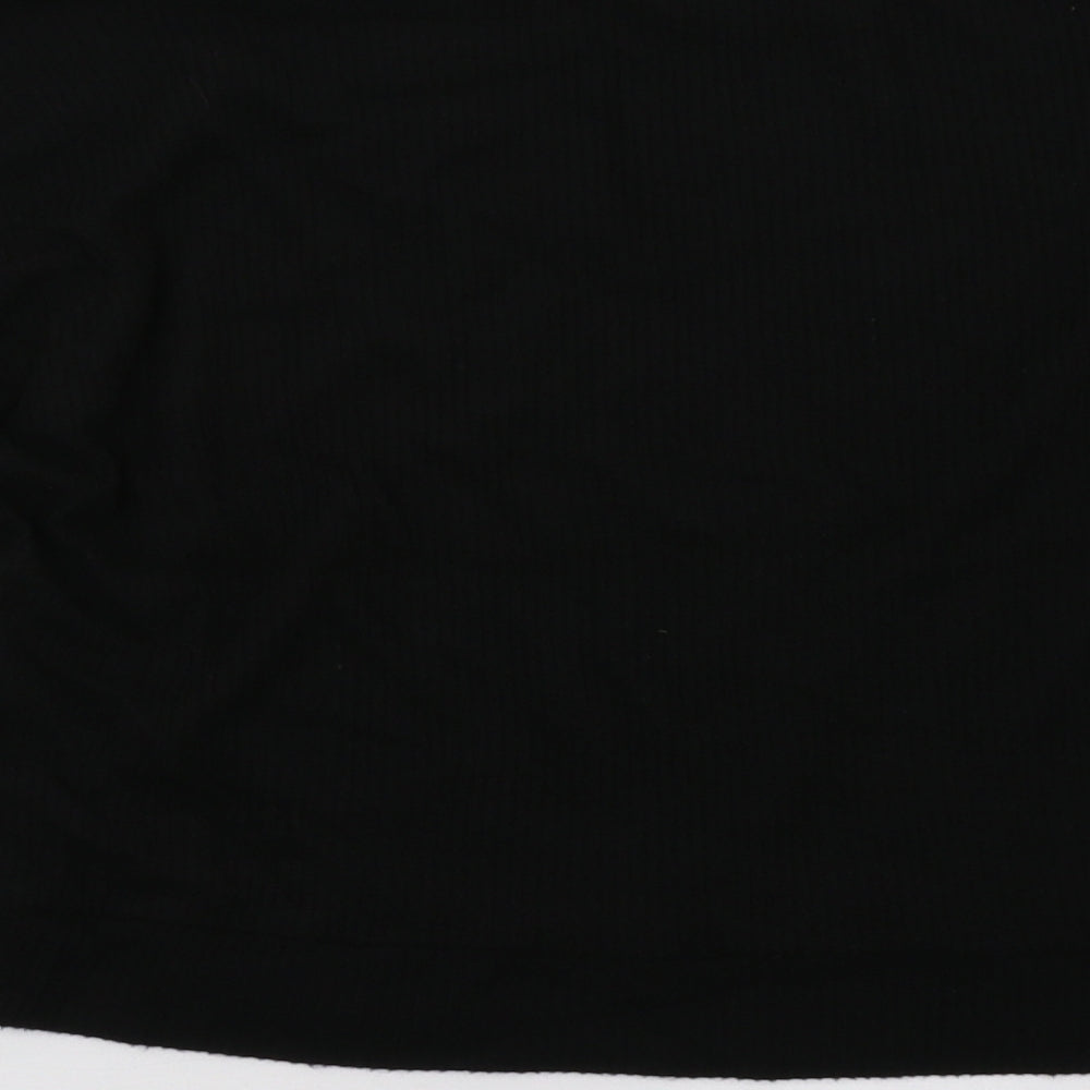 New Look Womens Black   Pullover Sweatshirt Size M