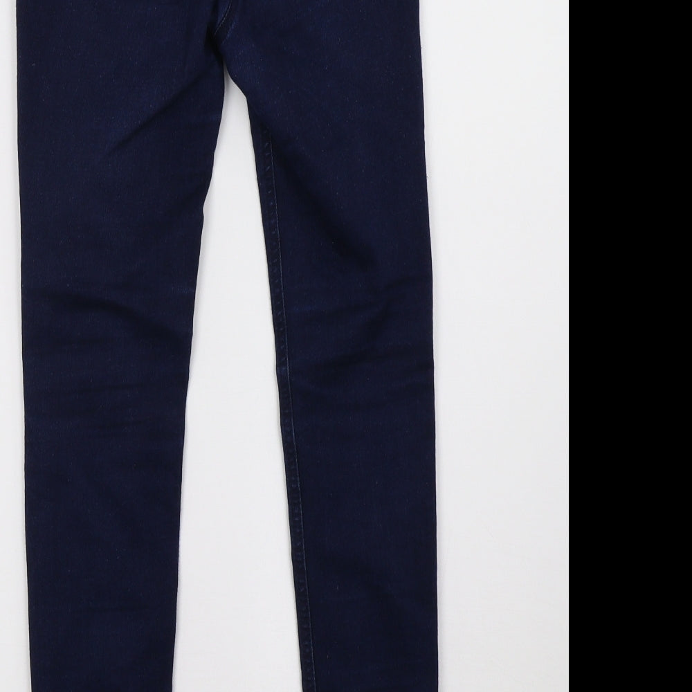 NEXT Girls Blue   Jegging Trousers Size 9 Months