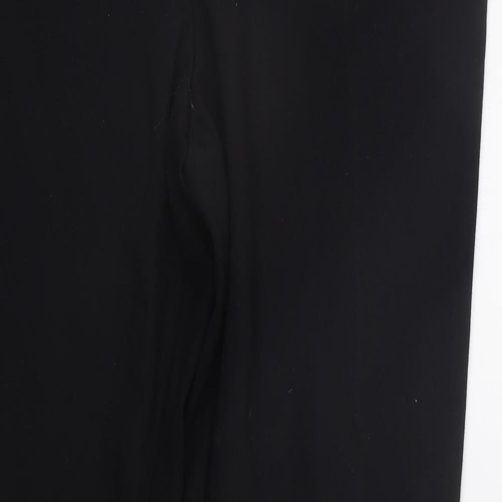 F&F Womens Black   Trousers  Size 14 L27 in