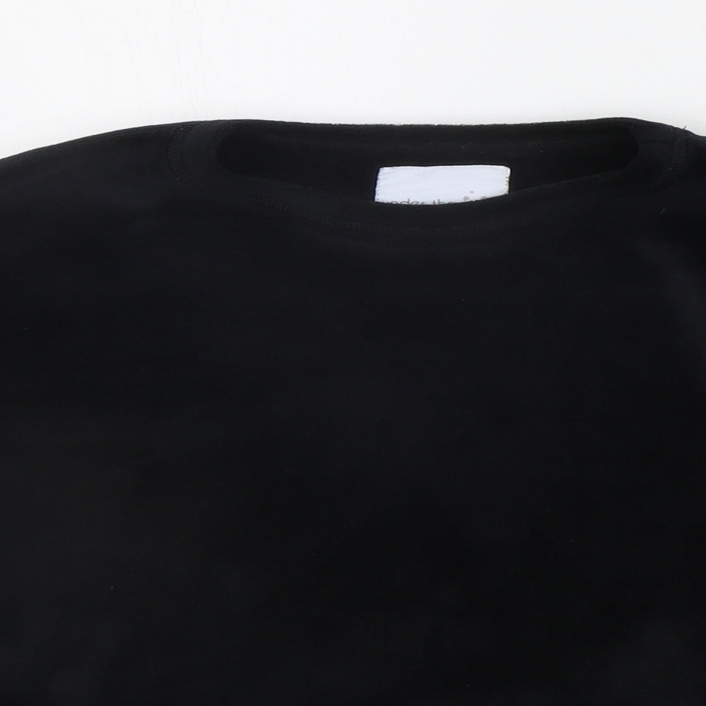 NEXT Boys Black   Pullover Jumper Size 9 Years