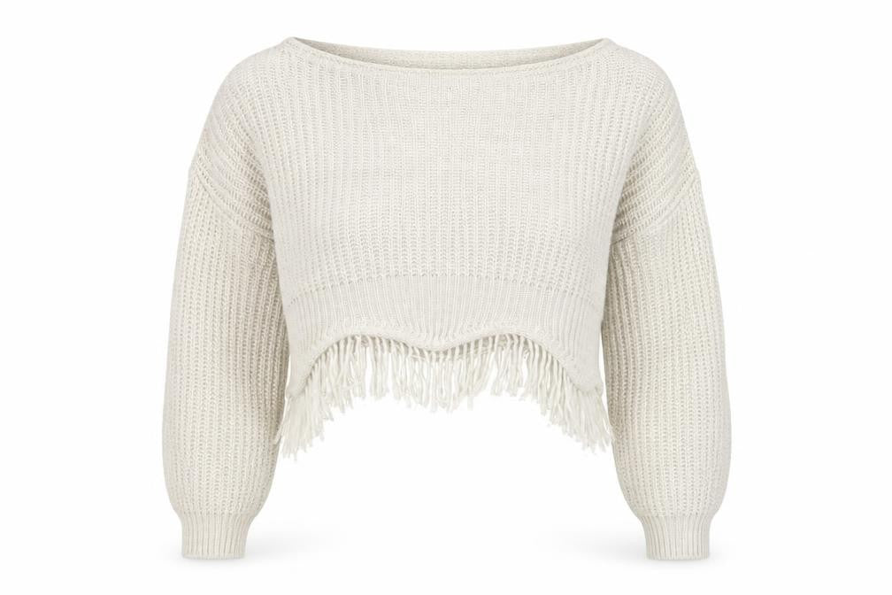 Quiz Womens White   Pullover Jumper Size M