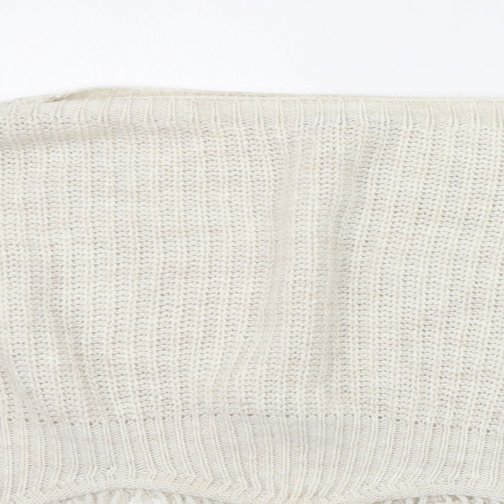 Quiz Womens White   Pullover Jumper Size M