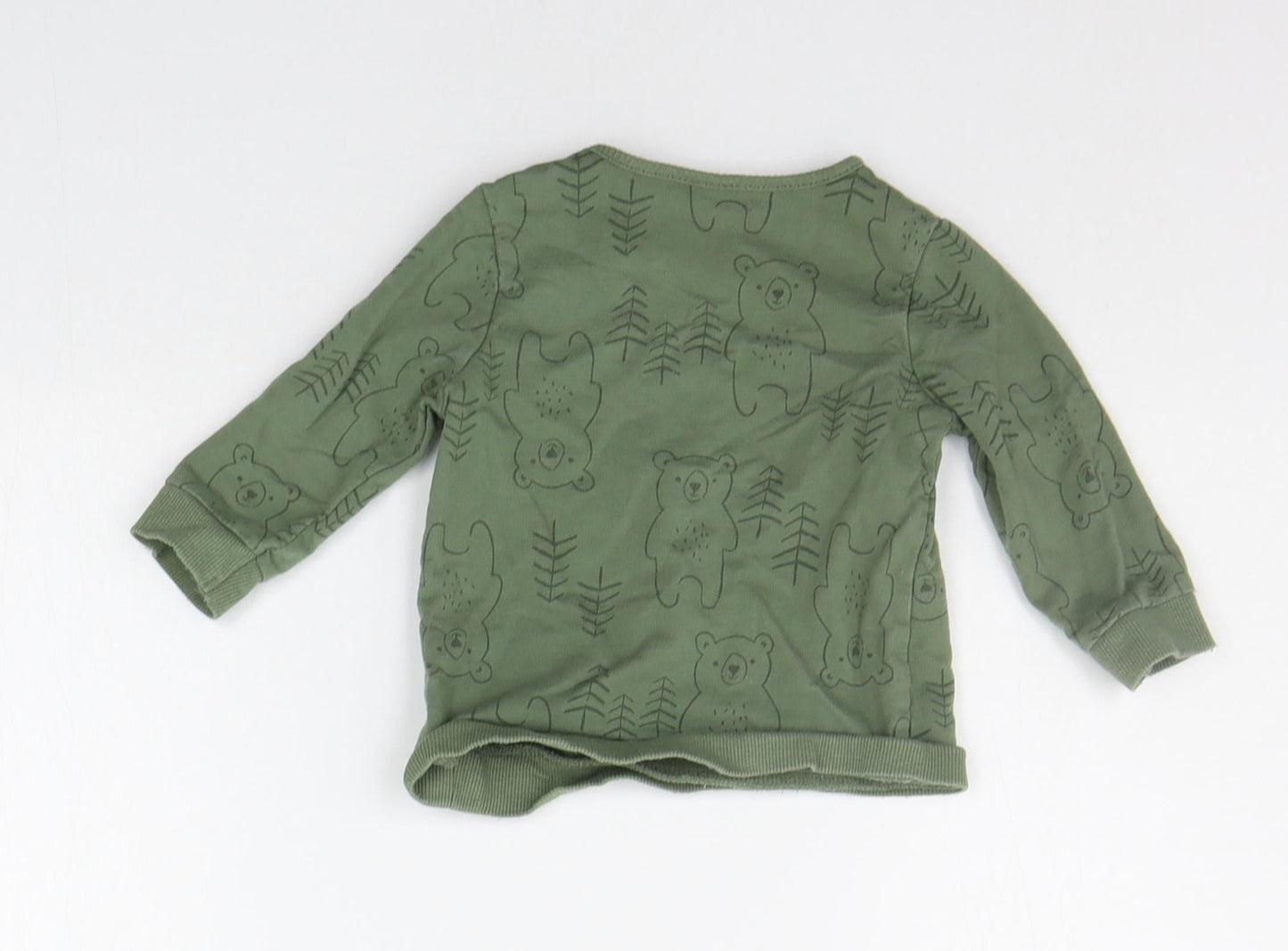 George Baby Green   Pullover Jumper Size 6-9 Months