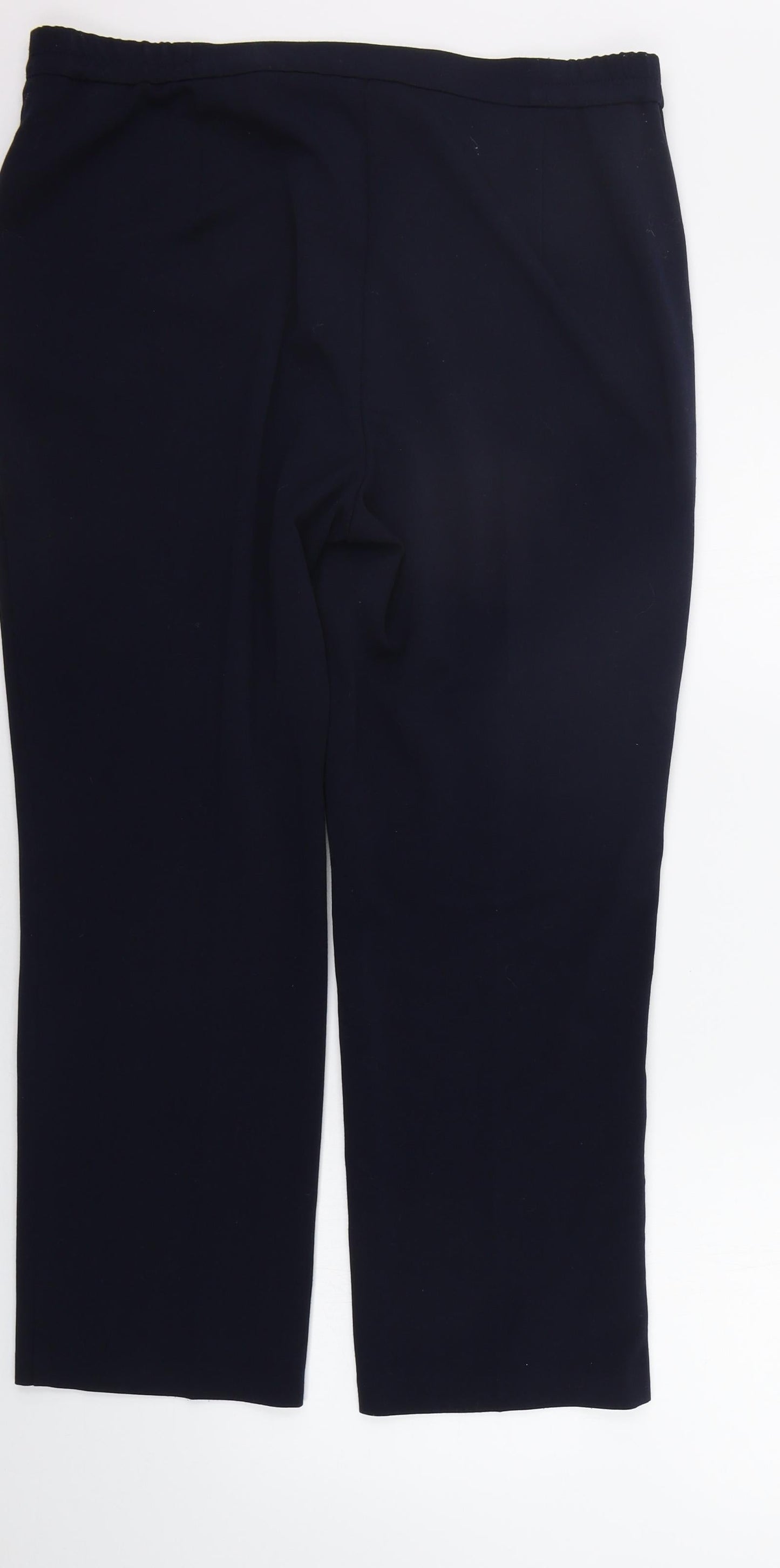 Marks and Spencer Womens Blue   Trousers  Size 14 L25 in
