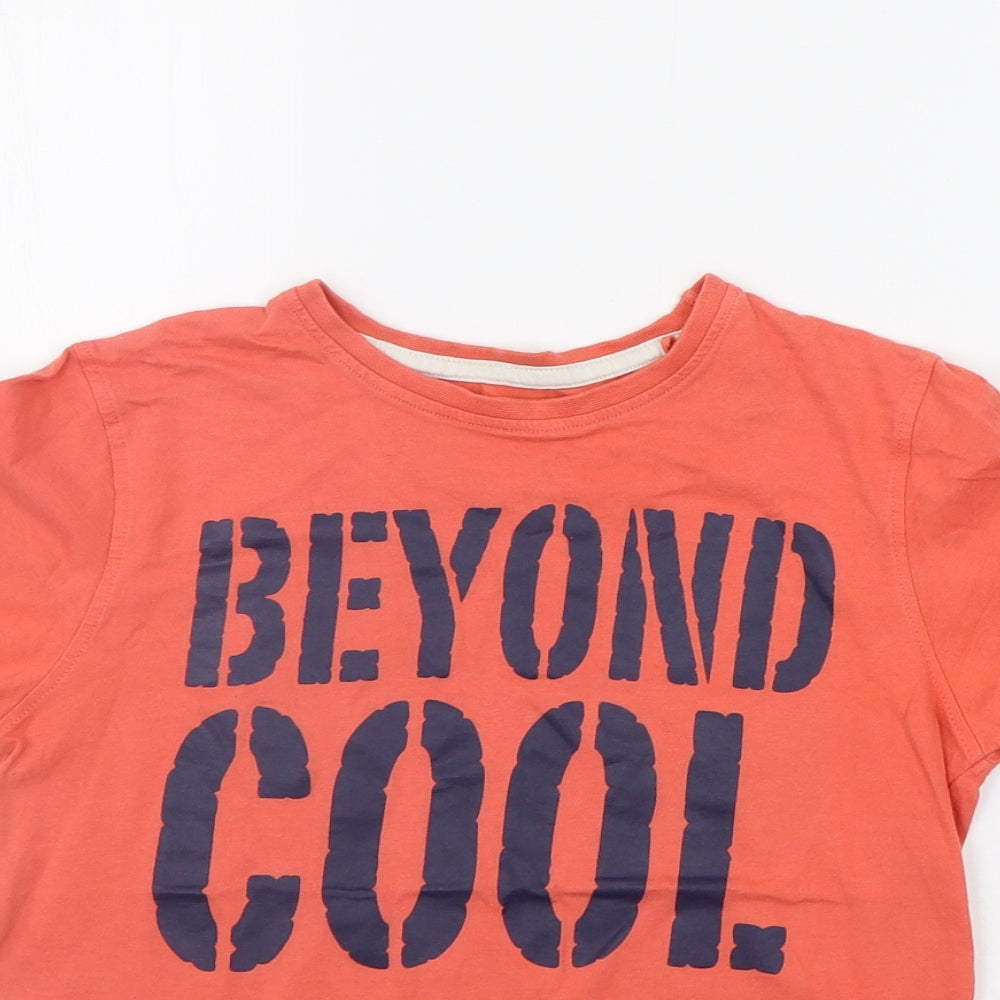 Primark Girls Orange   Basic T-Shirt Size 9-10 Years