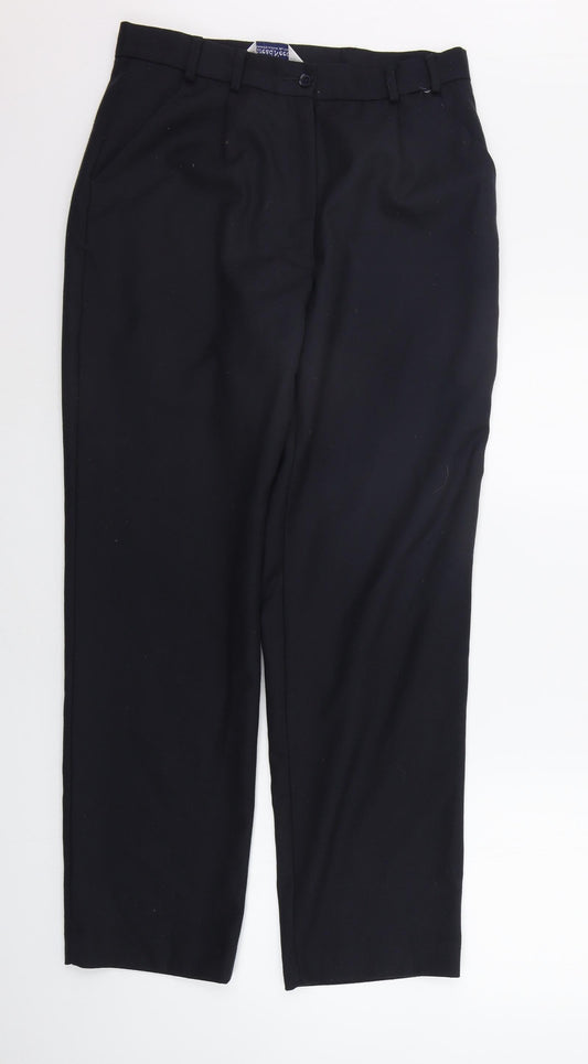 THREAD NEEDLE Womens Blue   Trousers  Size 12 L28 in