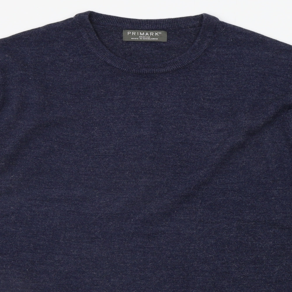 Primark Womens Blue   Pullover Jumper Size M