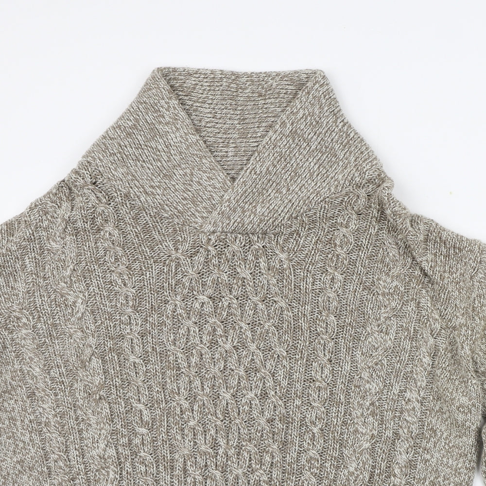 awc85 Womens Beige   Pullover Jumper Size M