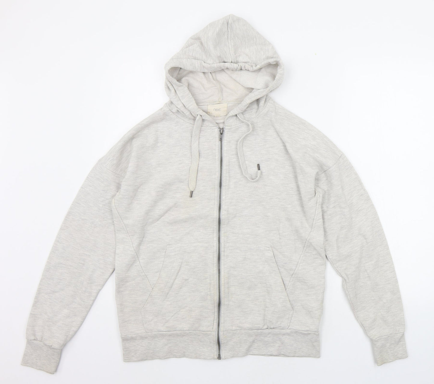 NEXT Womens White   Full Zip Jumper Size 12