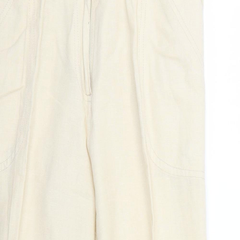 casual comfort Womens Beige   Trousers  Size 14 L25 in