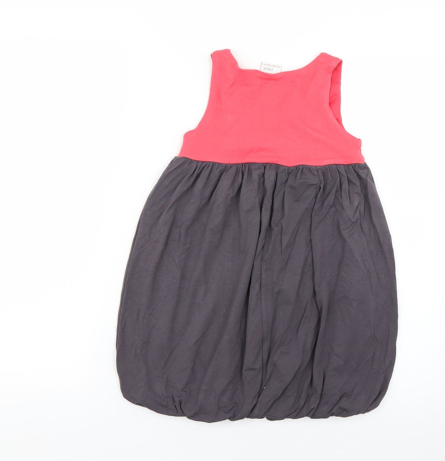 NEXT Girls Multicoloured Colourblock  Fit & Flare  Size 7 Years