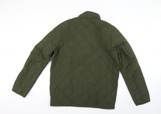 crivet Mens Green   Overcoat Coat Size 42