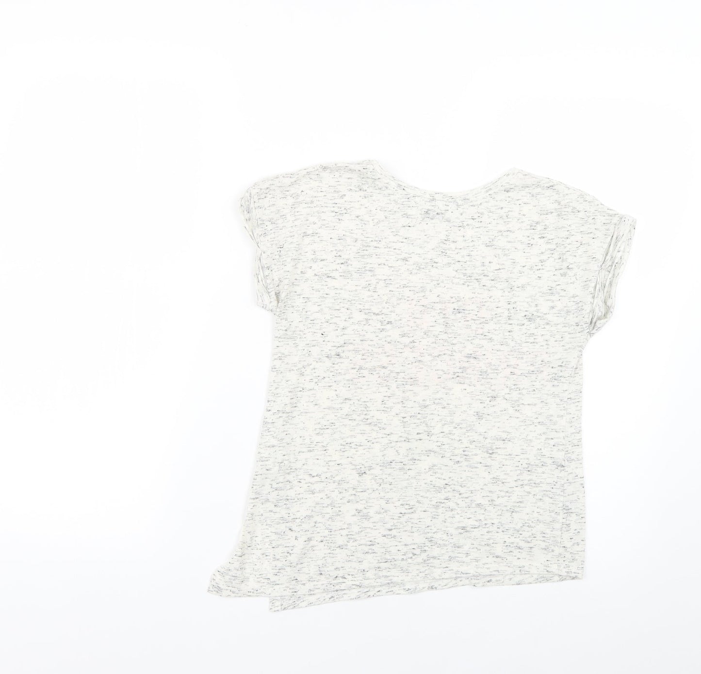 Matalan Girls Grey   Basic T-Shirt Size 10-11 Years