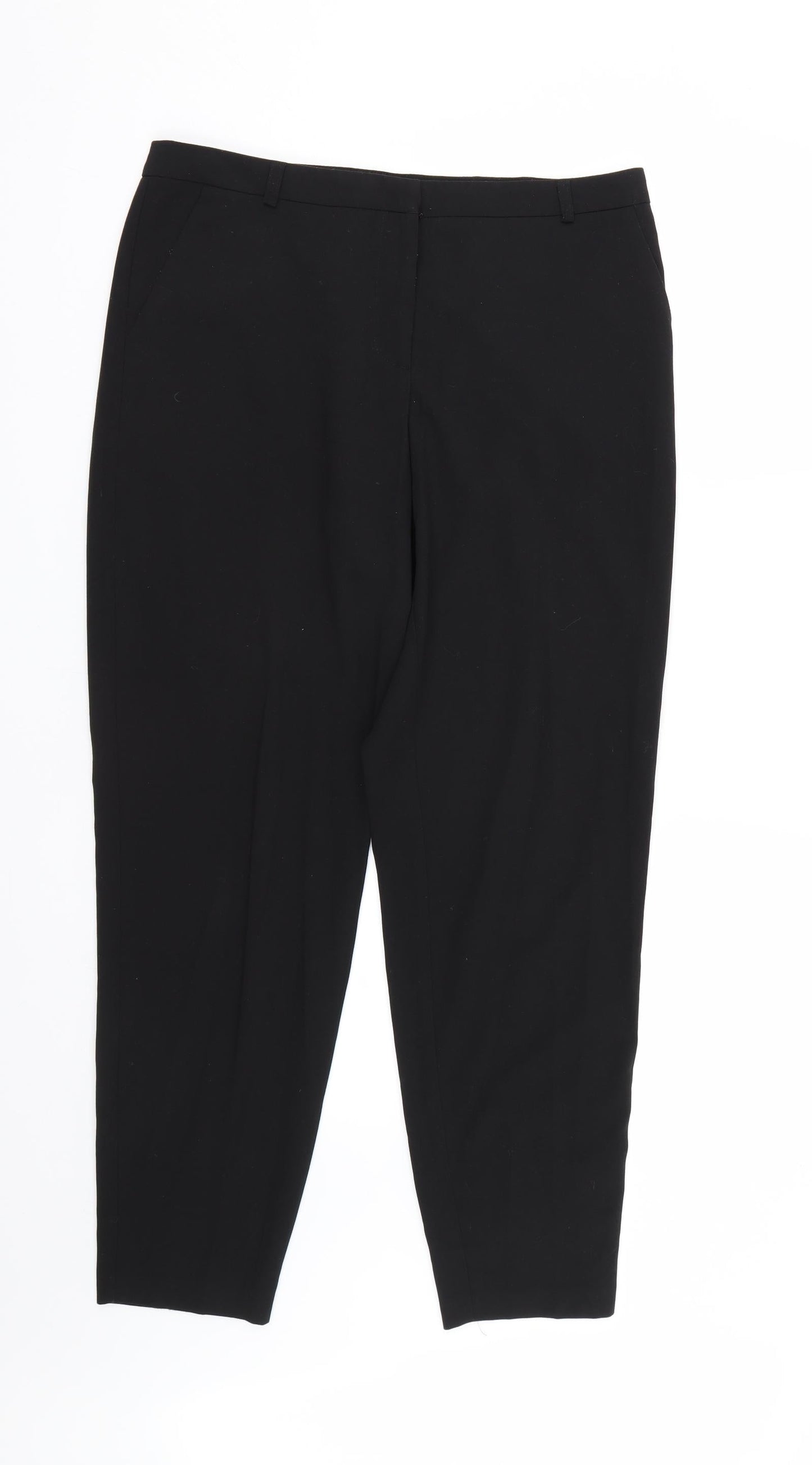 ASOS Womens Black   Trousers  Size 12 L29 in
