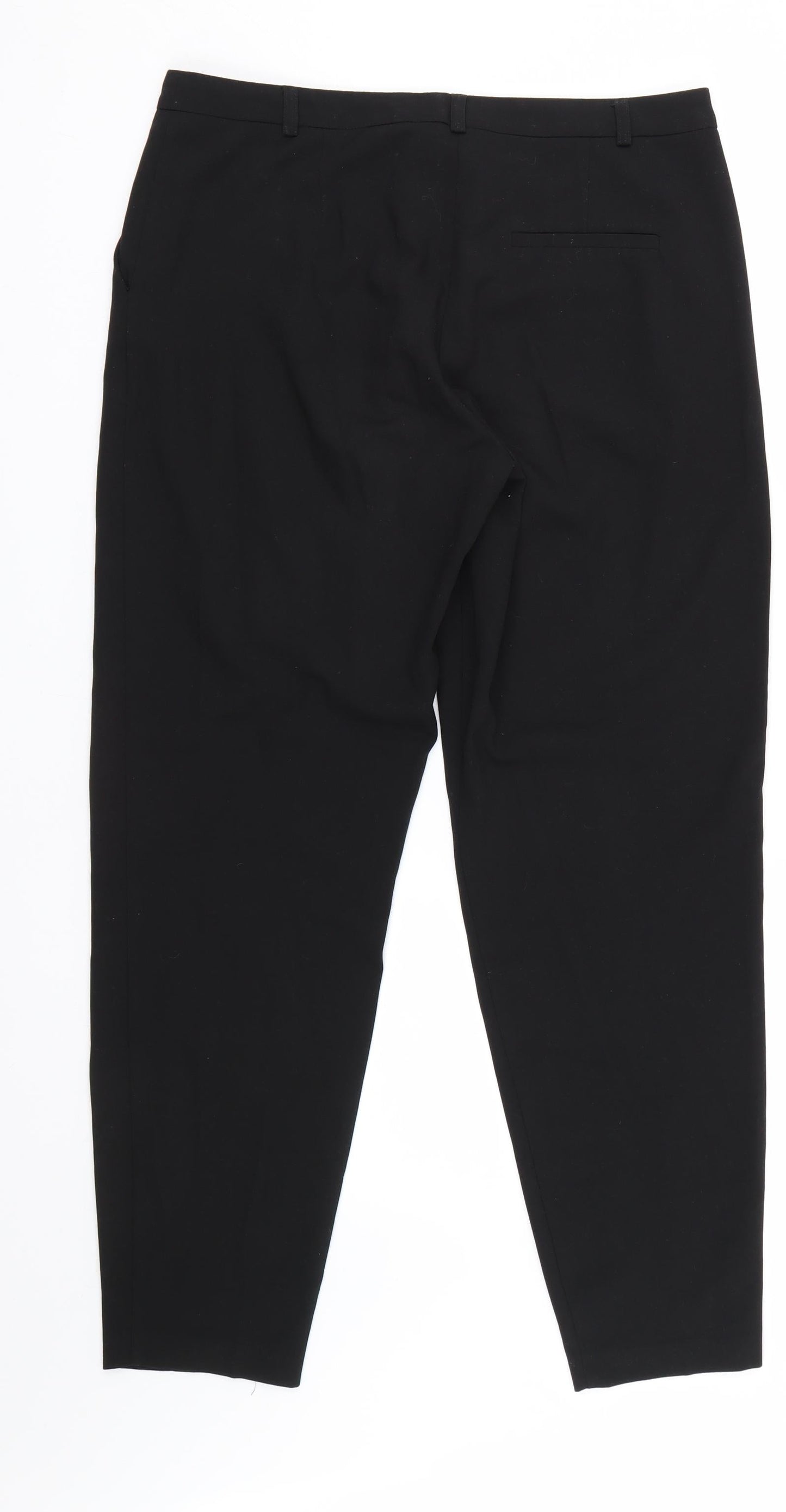 ASOS Womens Black   Trousers  Size 12 L29 in