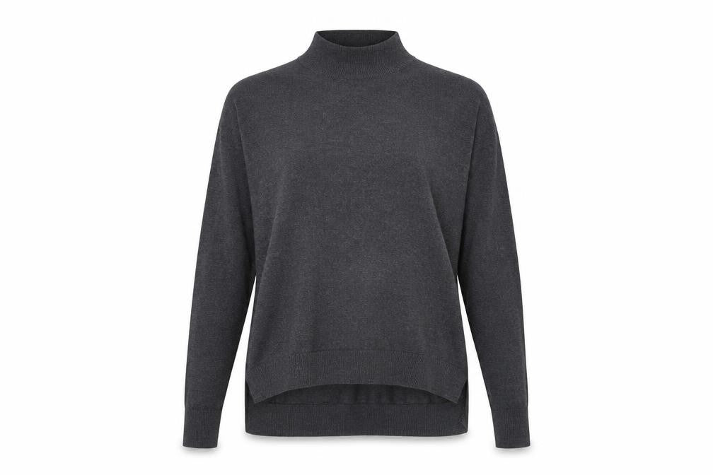 Dorothy Perkins Womens Grey   Basic Blouse Size 12