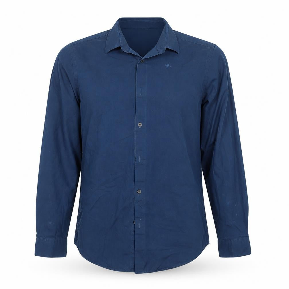 Newlook Mens Blue    Button-Up Size M