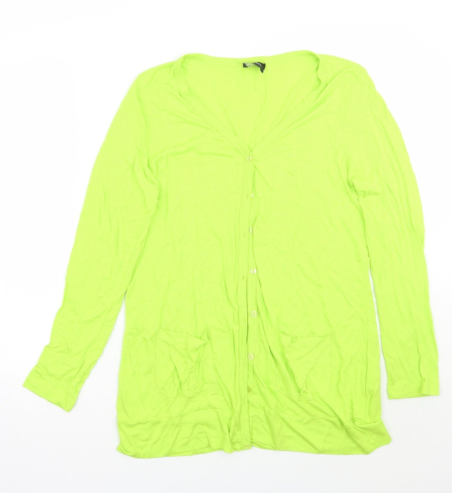 Beyou Womens Green   Cardigan Jumper Size 16