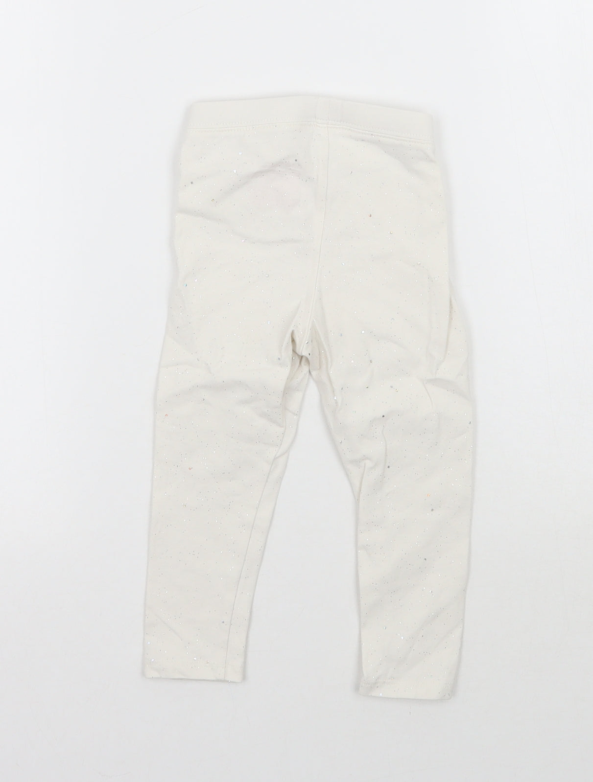 Cat & Jack Girls White   Jegging Trousers Size 2 Years