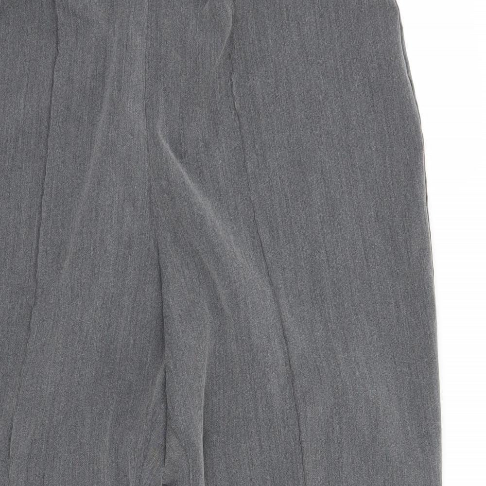 Bm  Womens Grey   Trousers  Size 14 L25 in