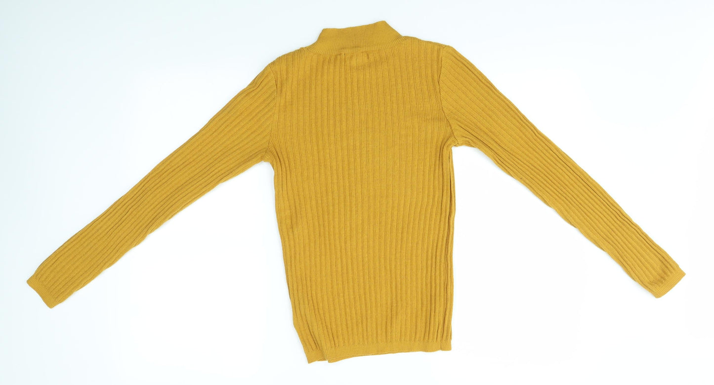 Primark Womens Orange   Pullover Jumper Size M