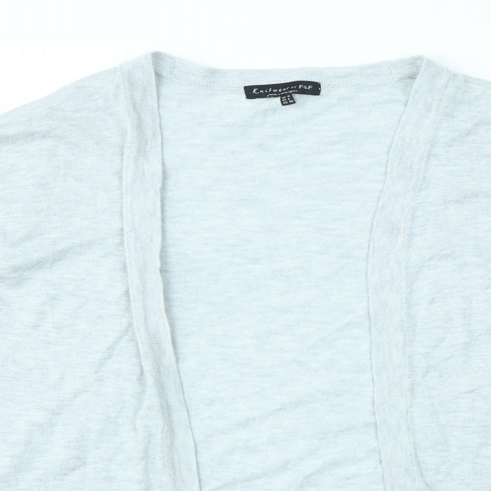 F&F Womens Grey   Cardigan Jumper Size 12