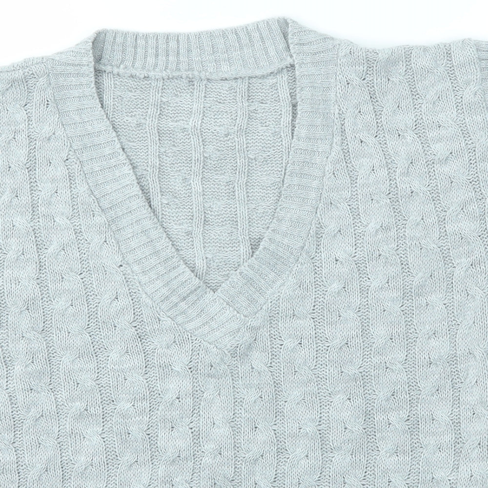 Preworn Womens Grey   Pullover Jumper Size L