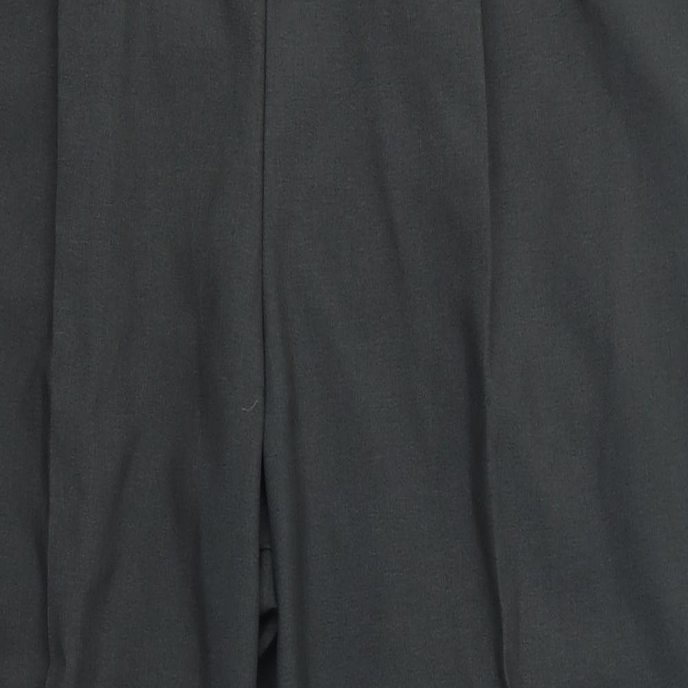 M&S Womens Grey   Dress Pants Trousers Size 16 L24 in
