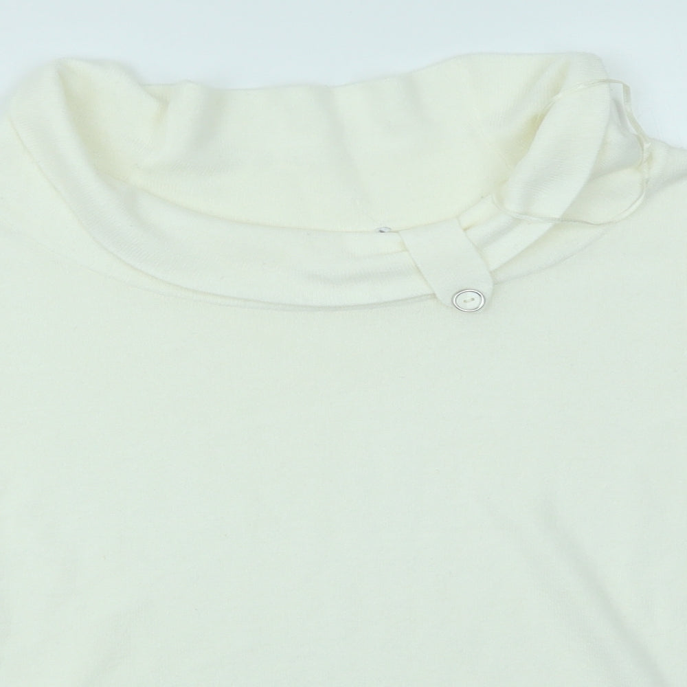BHS Womens Ivory   Pullover Jumper Size 14
