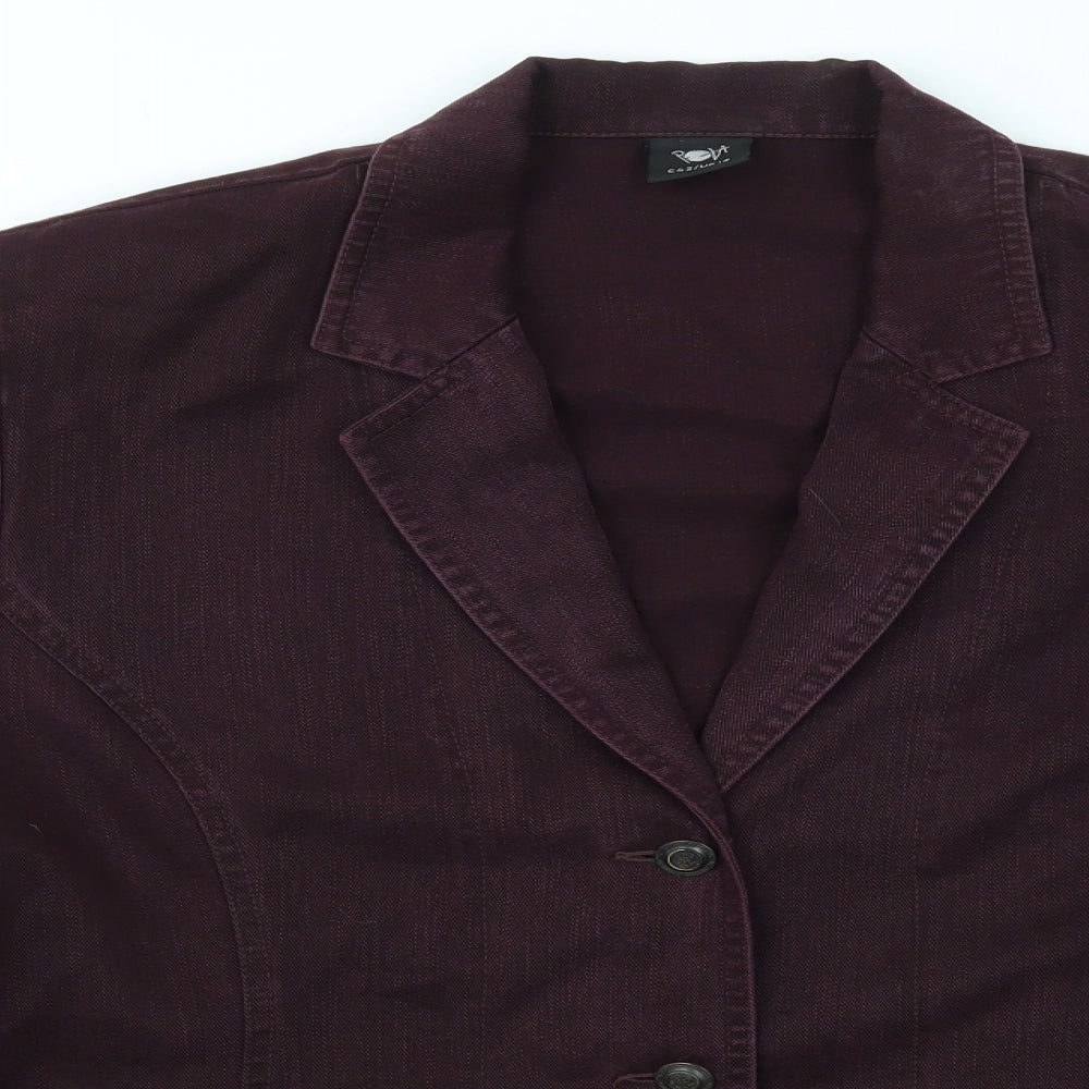 POLA OY Womens Purple   Jacket  Size 16