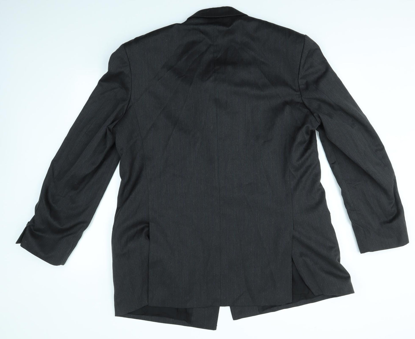 M&S Mens Grey    Suit Jacket Size 44  - LONG