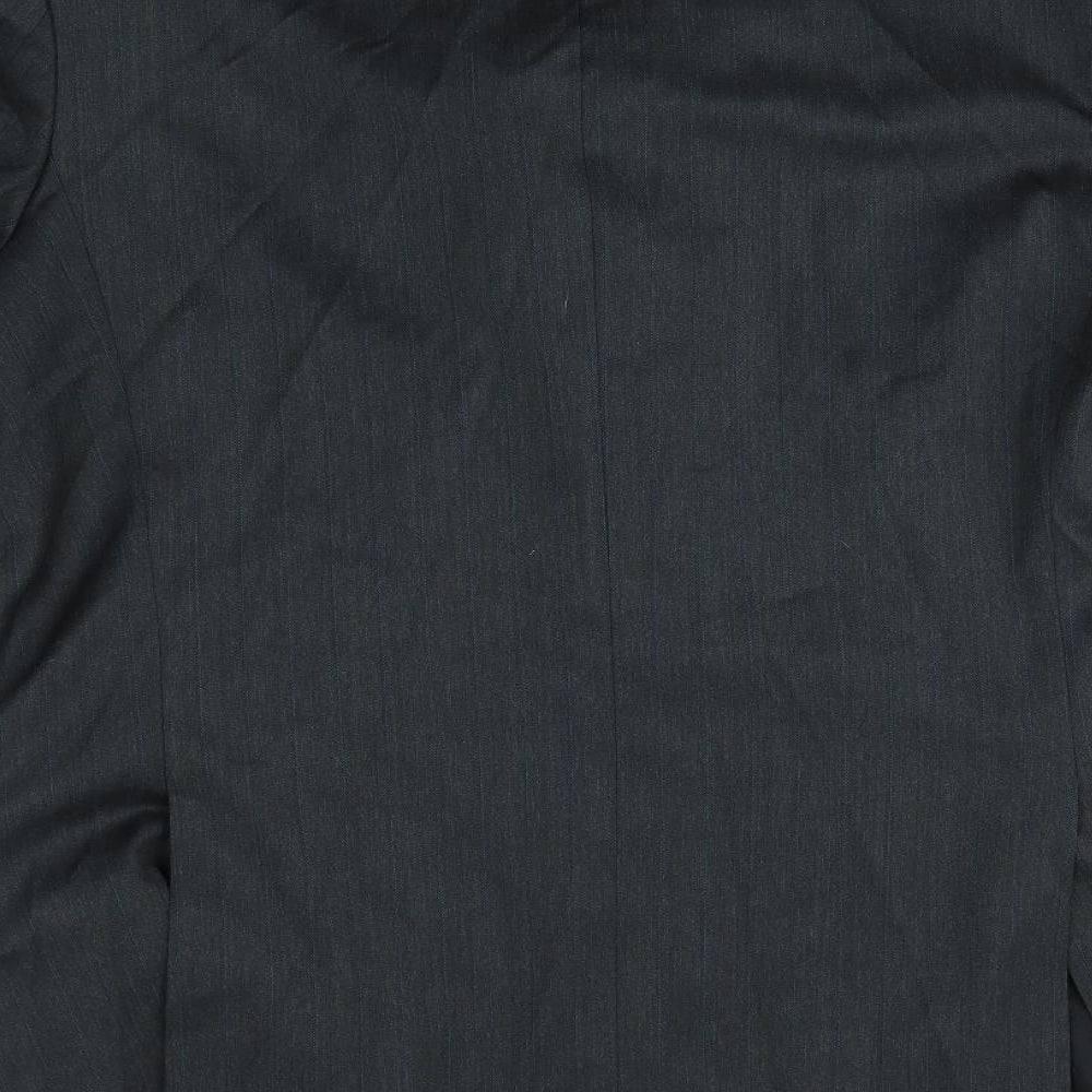 M&S Mens Grey    Suit Jacket Size 44  - LONG