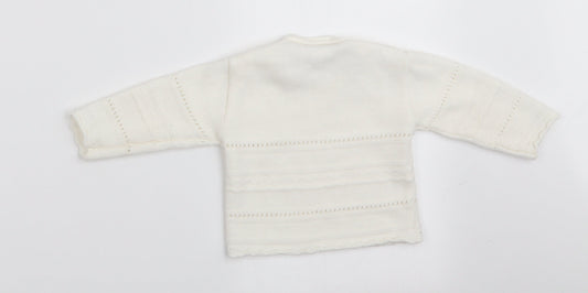 Dandelion Girls Ivory   Pullover Jumper Size 6-9 Months