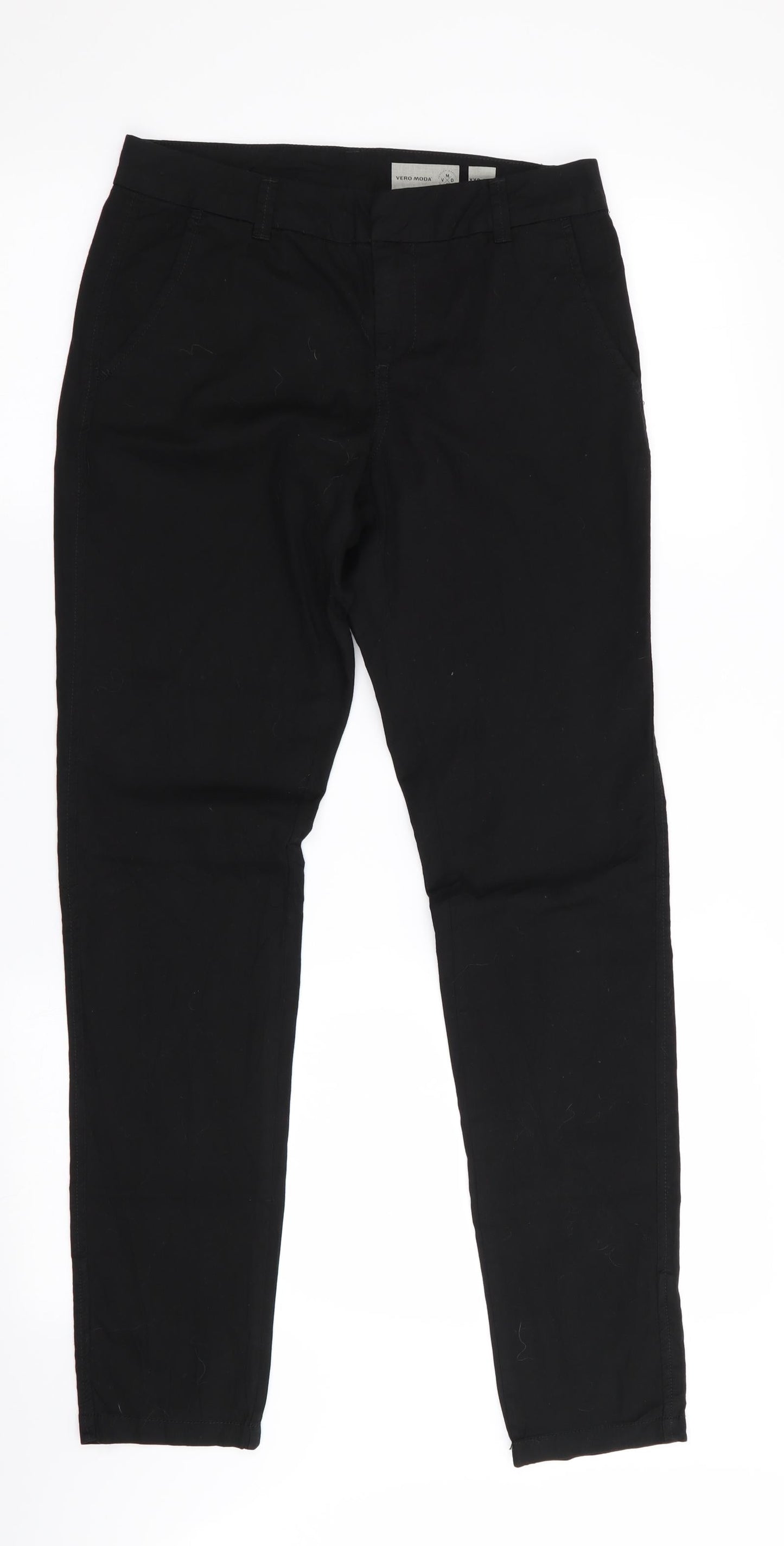 VERO MODA Womens Black   Trousers  Size 4 L30 in