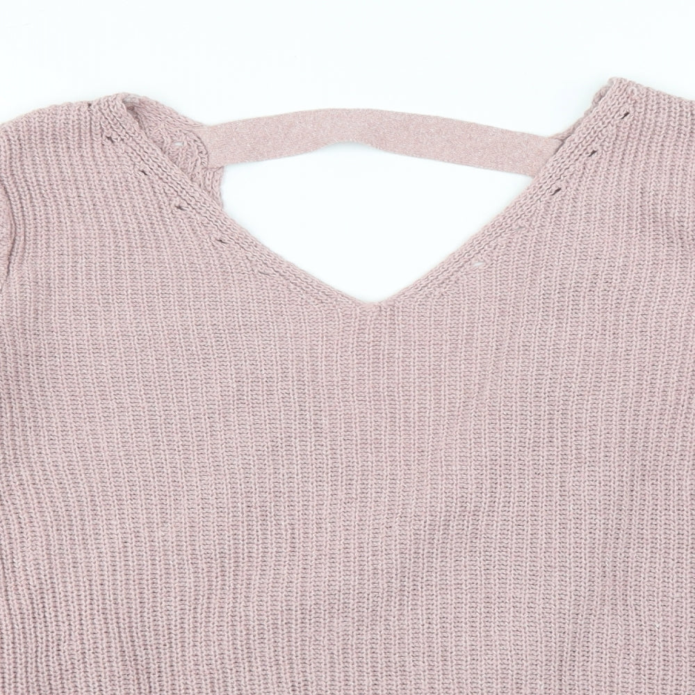 Primark Womens Pink   Pullover Jumper Size S