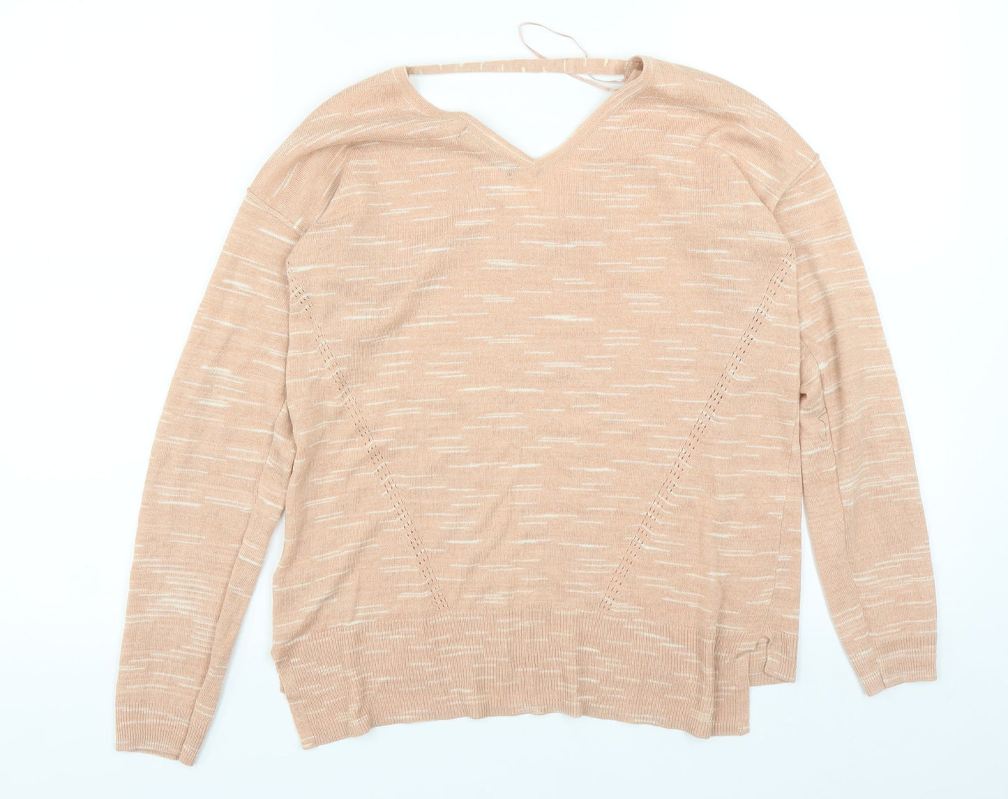 M&S Womens Pink   Pullover Jumper Size M