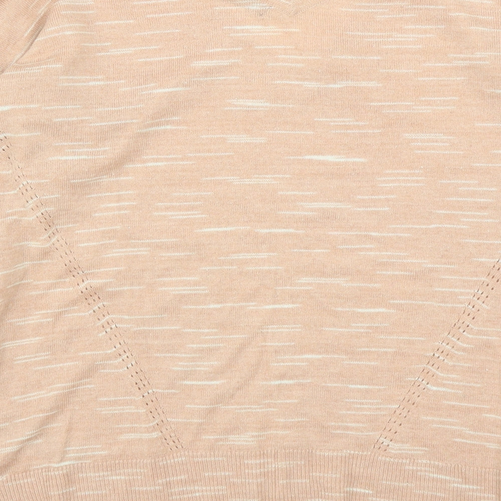 M&S Womens Pink   Pullover Jumper Size M
