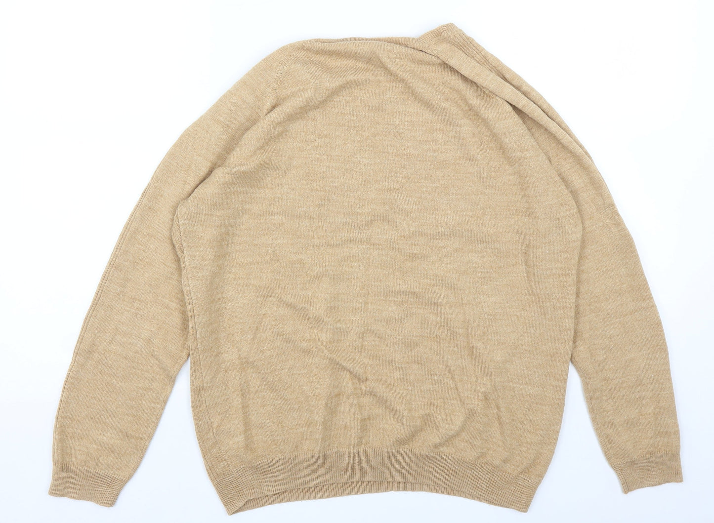 Dorothy Perkins Womens Beige   Pullover Jumper Size 16