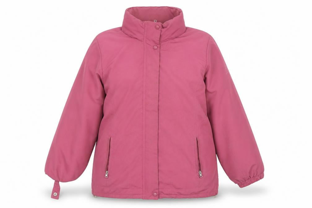 Bonmarché Womens Pink Rain Coat Coat Size M