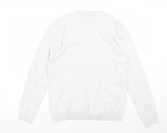 Topman Mens Grey   Pullover Sweatshirt Size S