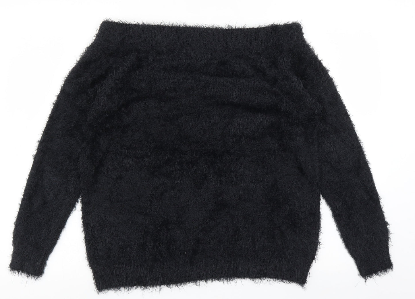 Brave Soul Womens Black   Pullover Jumper Size 16