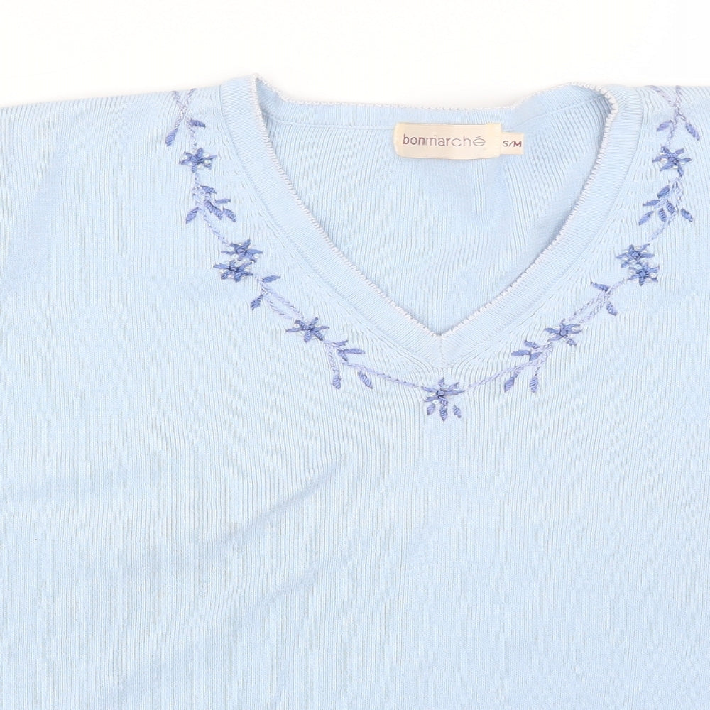 Bonmarche Womens Blue   Pullover Jumper Size S