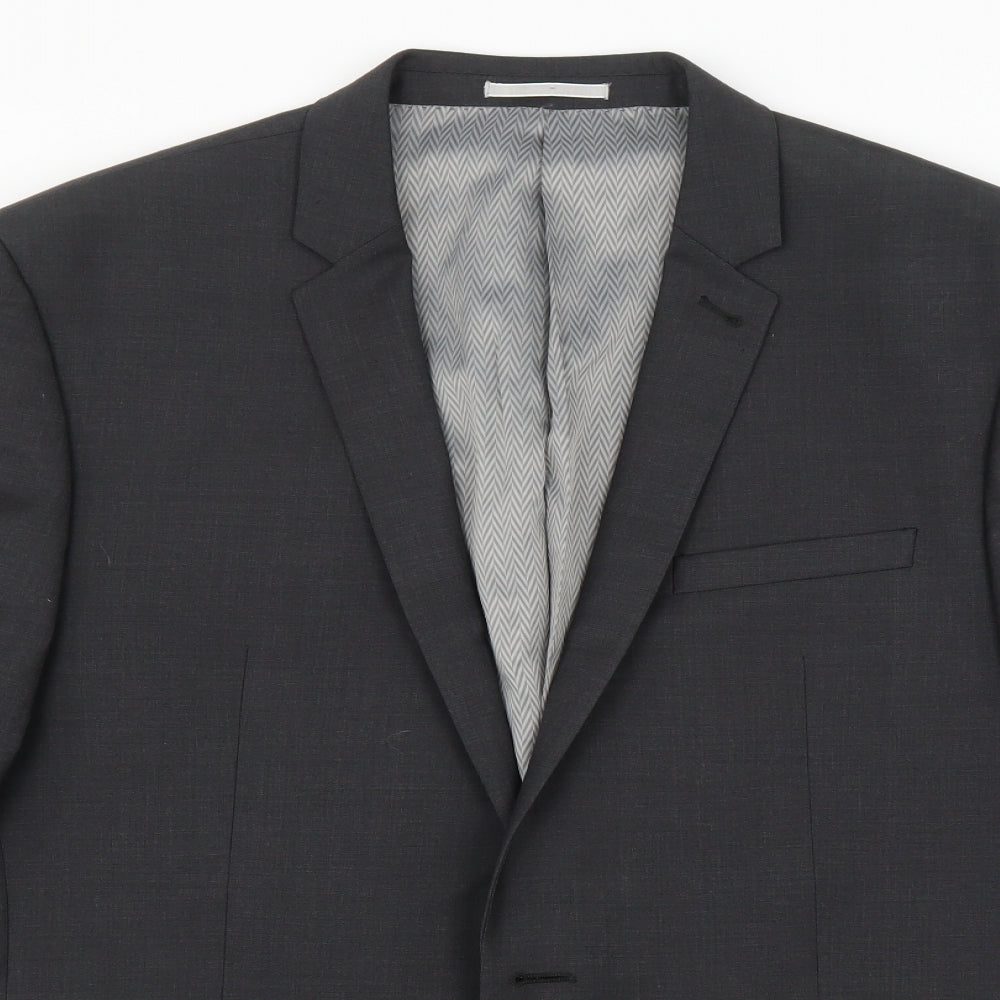 NEXT Mens Grey   Jacket Suit Jacket