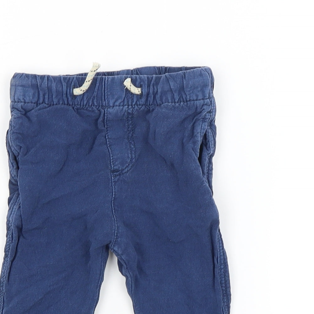 Zara Baby Blue   Jogger Trousers Size 6-9 Months