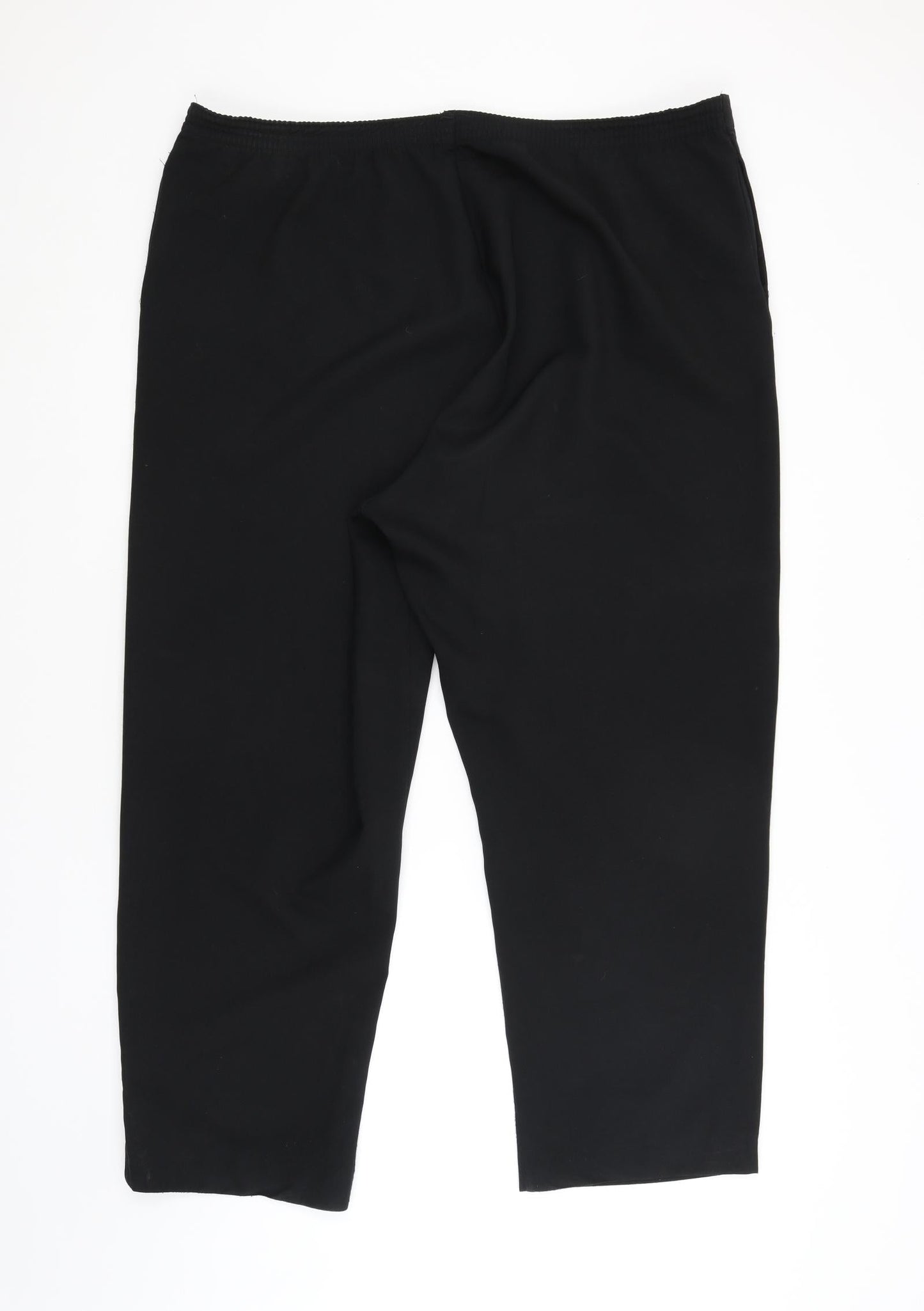 BM Womens Black   Trousers  Size 22 L28 in