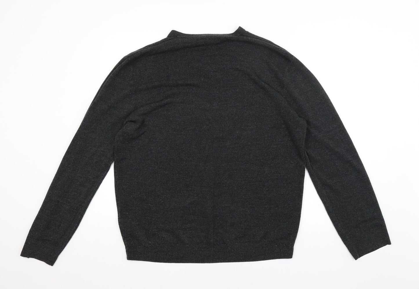 M&S Womens Grey   Pullover Jumper Size 2XL