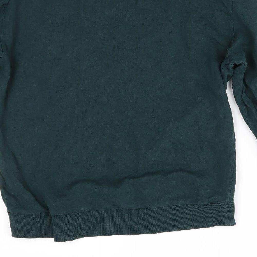 H&M Womens Green   Pullover Jumper Size XS  - property of no one