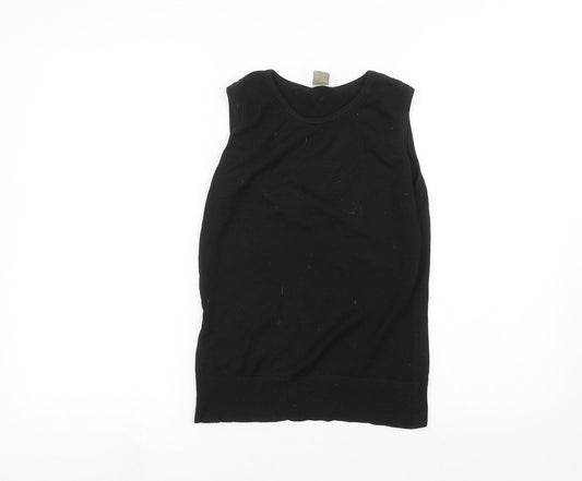 Preworn Womens Black   Basic Tank Size 10